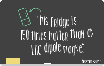 This fridge is 150 times hotter than an LHC dipole magnet