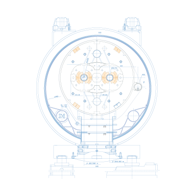 LHC Dipole Sideview