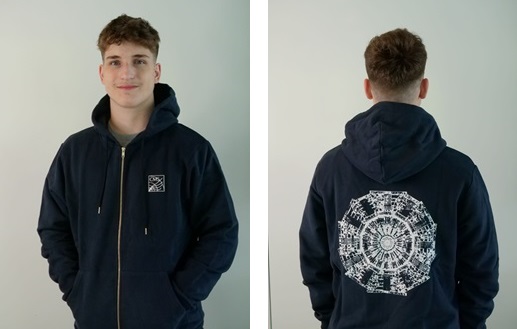 hoody CMS men front and back