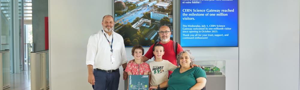 Un million de visiteurs