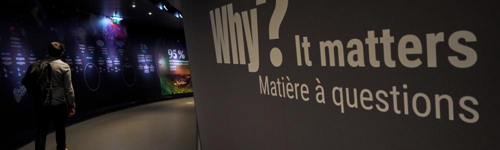Why? It matters. Matière à questions.